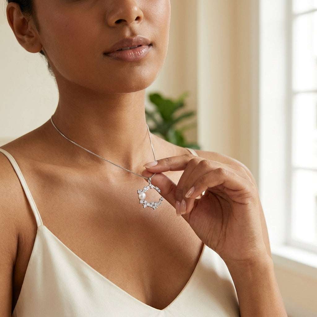 Florence Necklace - Silver
