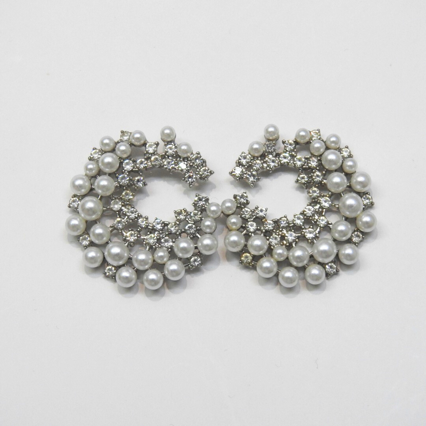 Celeste Pearl Cluster Earrings