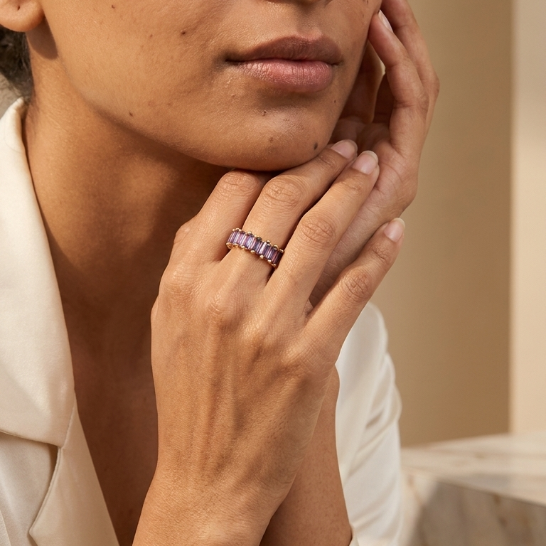 Barcelona Lavender Ring