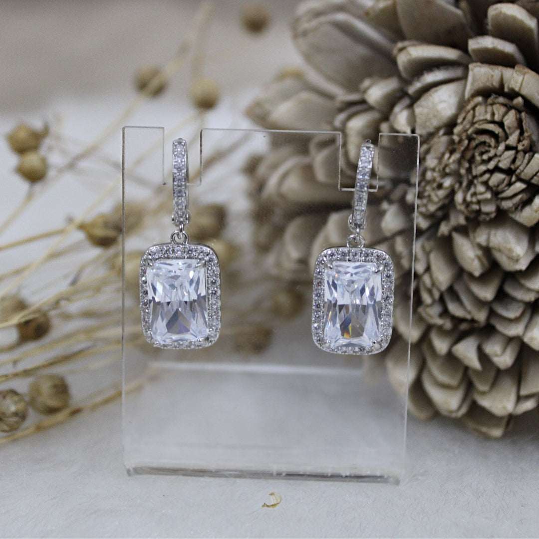 Empire Emerald Drop Earrings