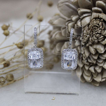 Empire Emerald Drop Earrings