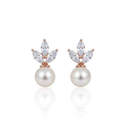 Florence Earrings - Rosé