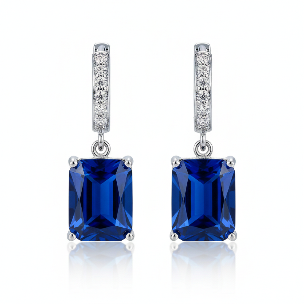 Midnight Drop Earrings