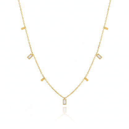 Golden Trail Necklace