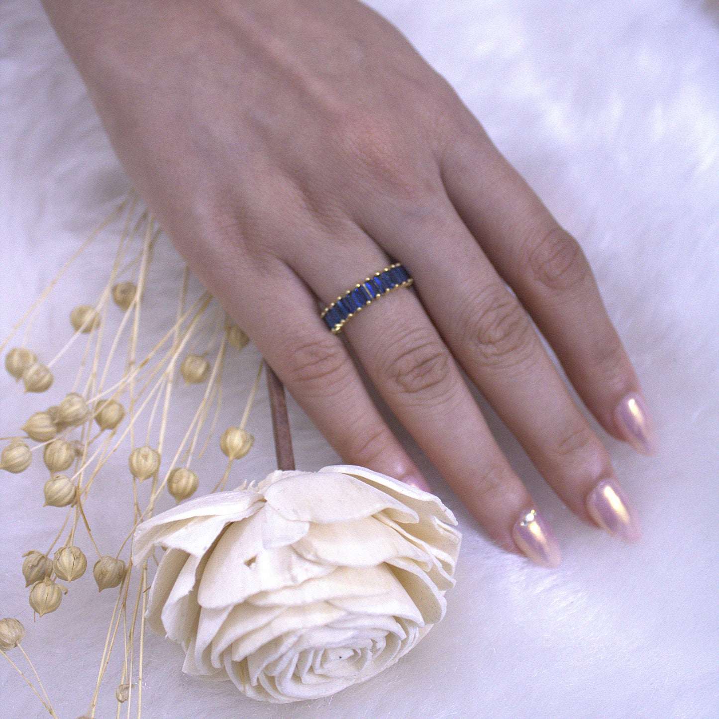 Regalia Baguette Ring