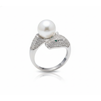 Panthera Pearl Ring