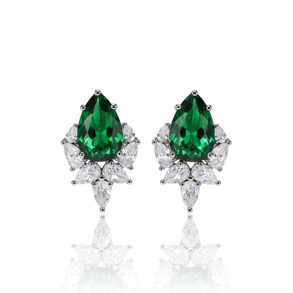 Maharani Radiance Studs - Soft Pink