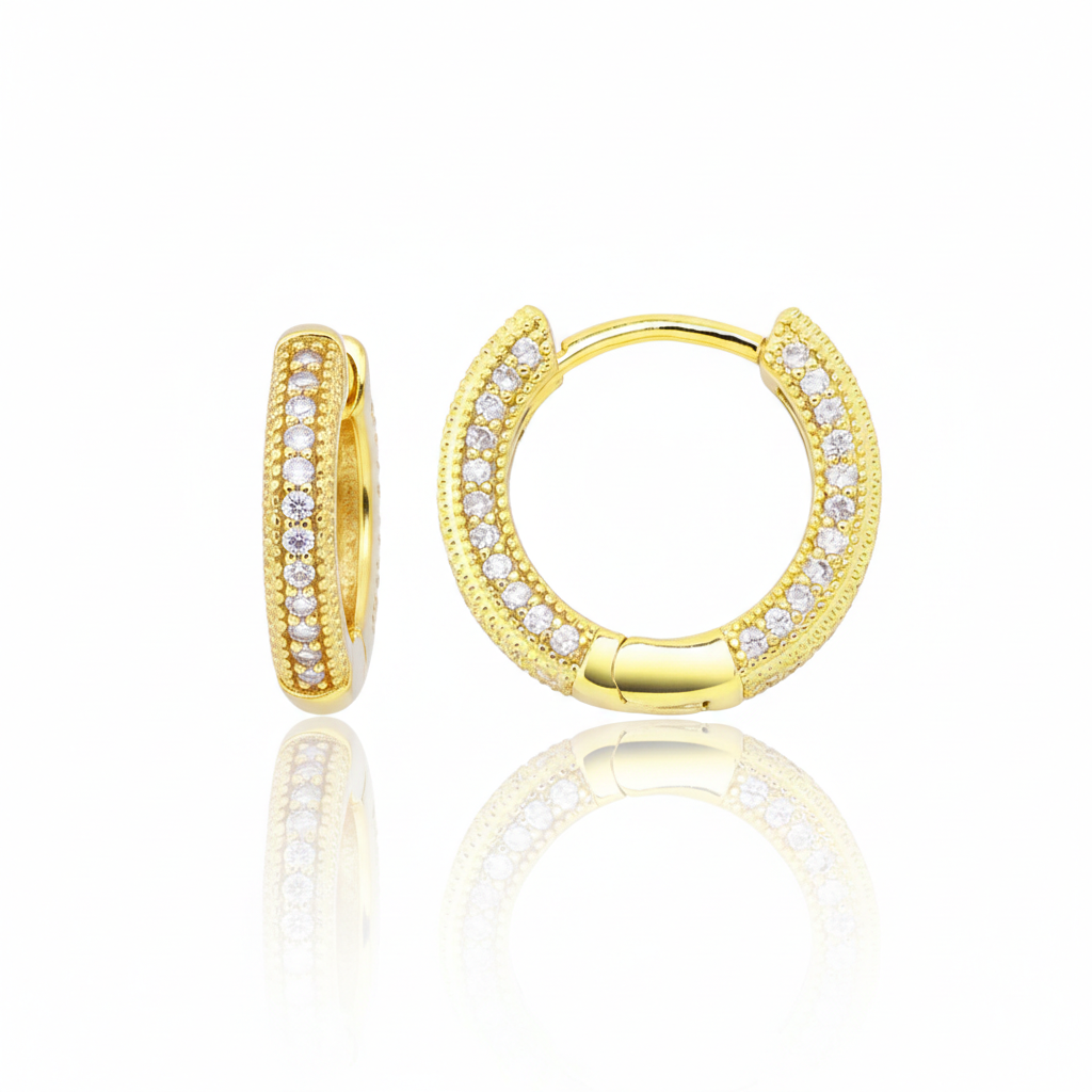 Luminary Hoops - Gold