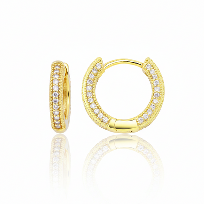 Luminary Hoops - Gold