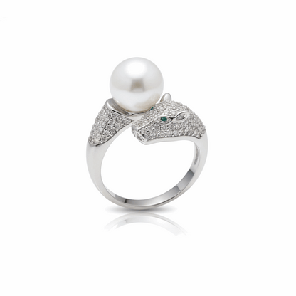 Panthera Pearl Ring
