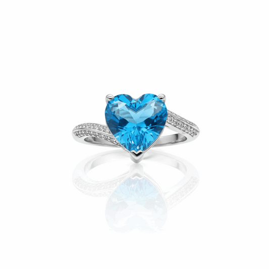 Santorini Heart Ring