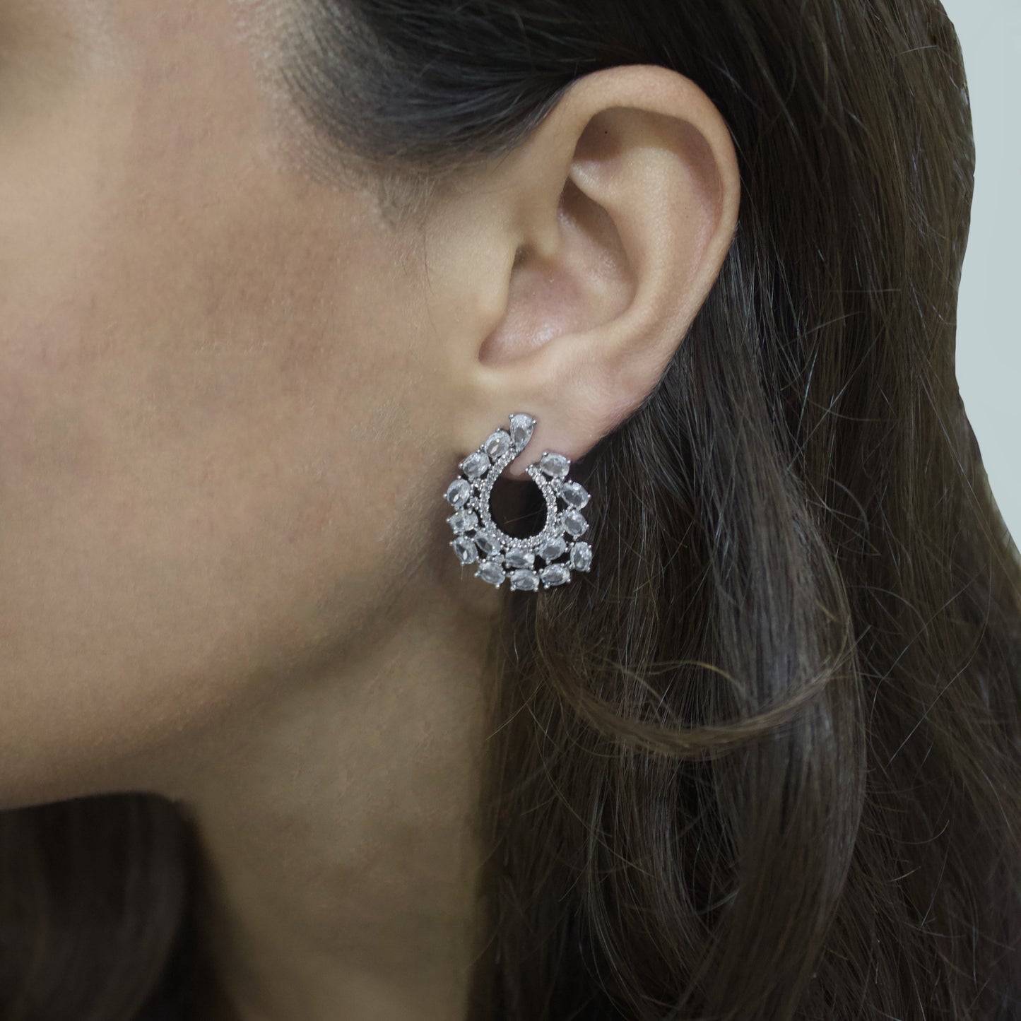 Aurora Curve Earrings