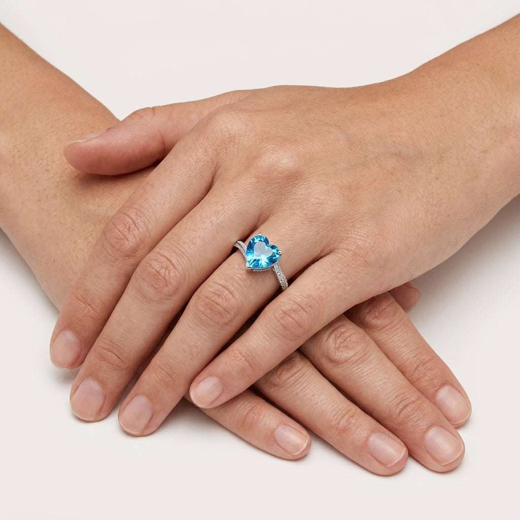 Santorini Heart Ring