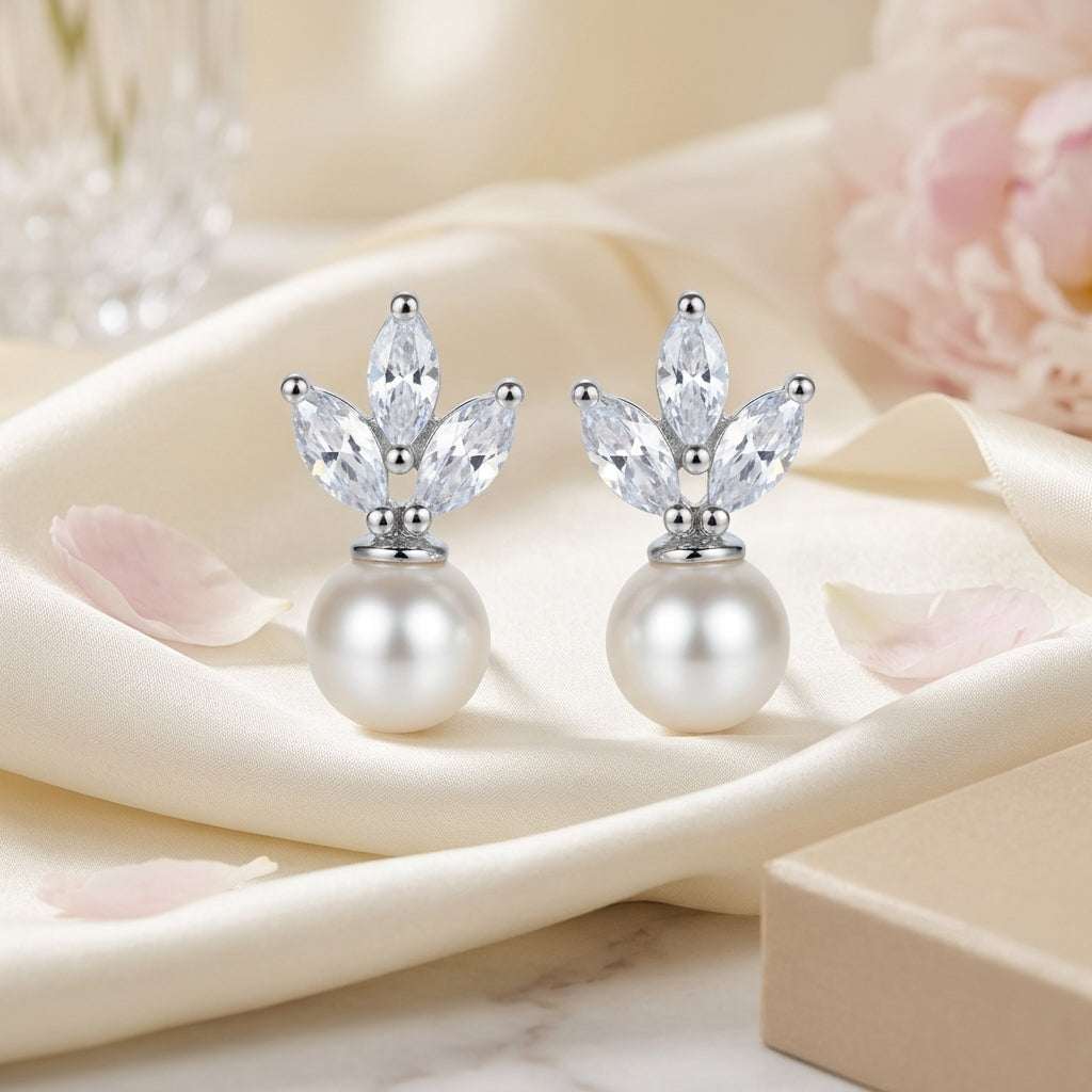 Florence Earrings - Silver