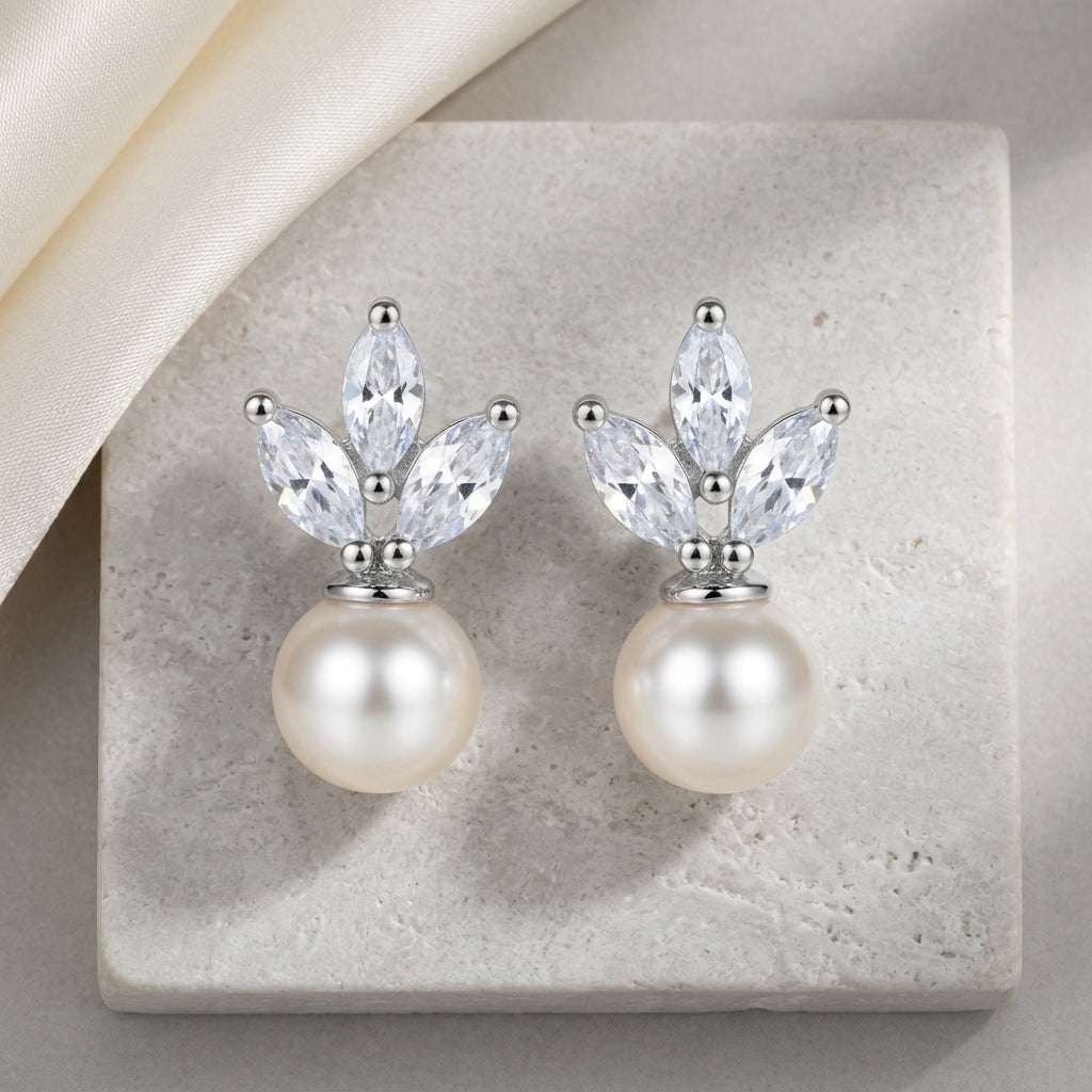 Florence Earrings - Silver