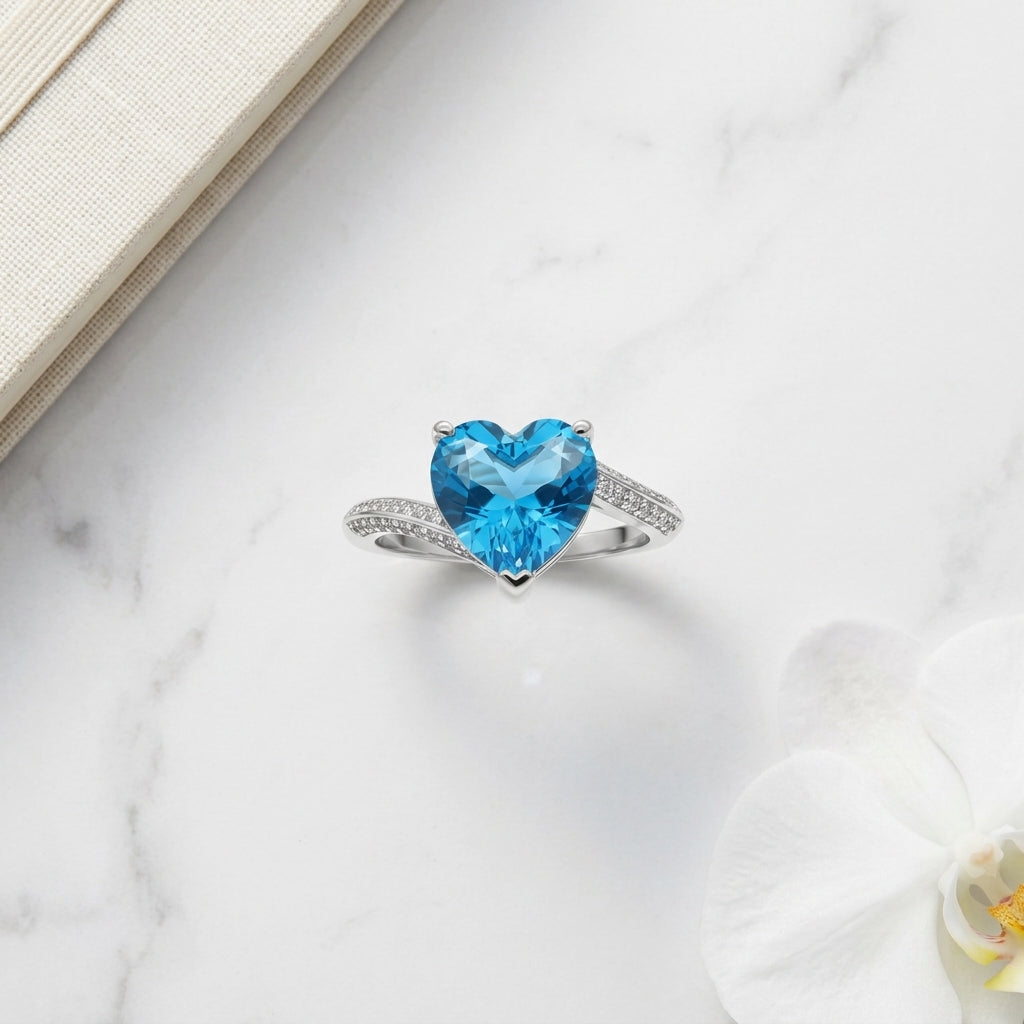 Santorini Heart Ring